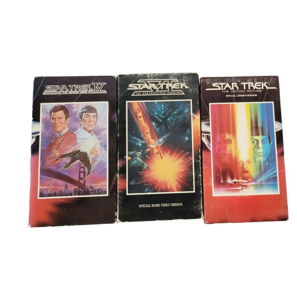Star Trek‎ VHS Lot